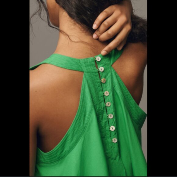 Brand New By Anthropologie V-Neck Swing Tunic Dress - Picture 2 of 8